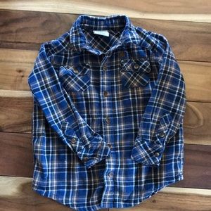 Carhartt Plaid Button Down Shirt 2T